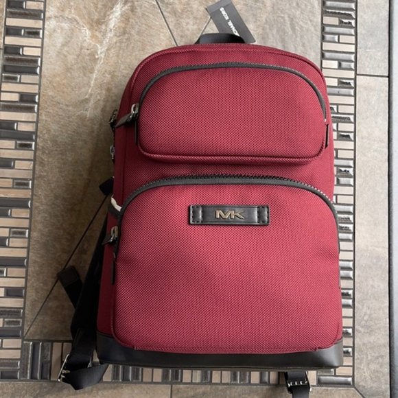 Michael Kors Other - Michael Kors Kent Sport Utility Backpack Merlot